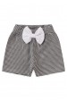 Conjunto Body Canelado - Branco / Pied de Poule - Ame Kids