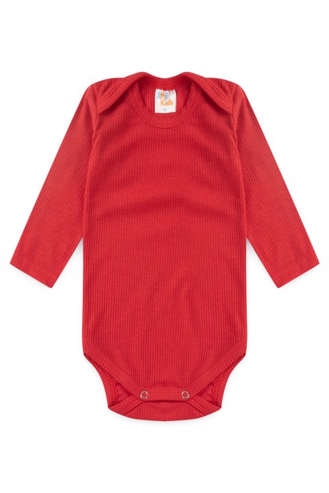 Conjunto Canelado Light Longo - Vermelho - Ame Kids