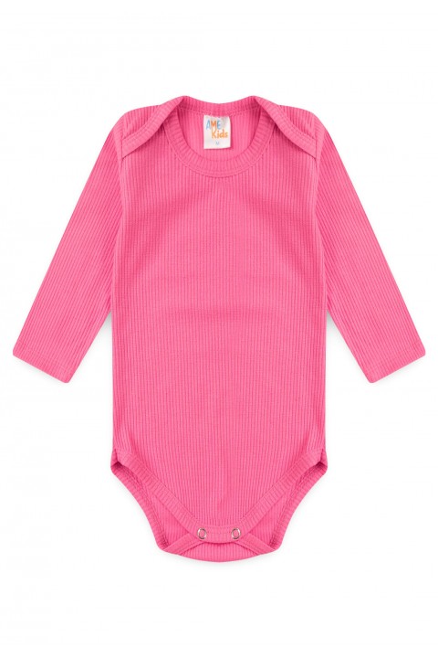 Conjunto Canelado Light Longo - Rosa Barbie - Ame Kids