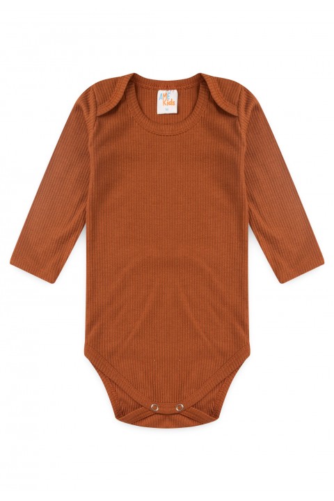 Conjunto Canelado Light Longo - Avelã - Ame Kids