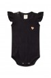 Conjunto Canelado - Xadrez Preto - Ame Kids