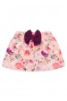 Conjunto Canelado Body e Saia Bebê - Beringela - Ame Kids