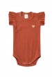 Conjunto Canelado Body e Saia Bebê - Terra - Ame Kids