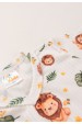 Conjunto Body Canelado Curto Menino - Lion- Ame Kids