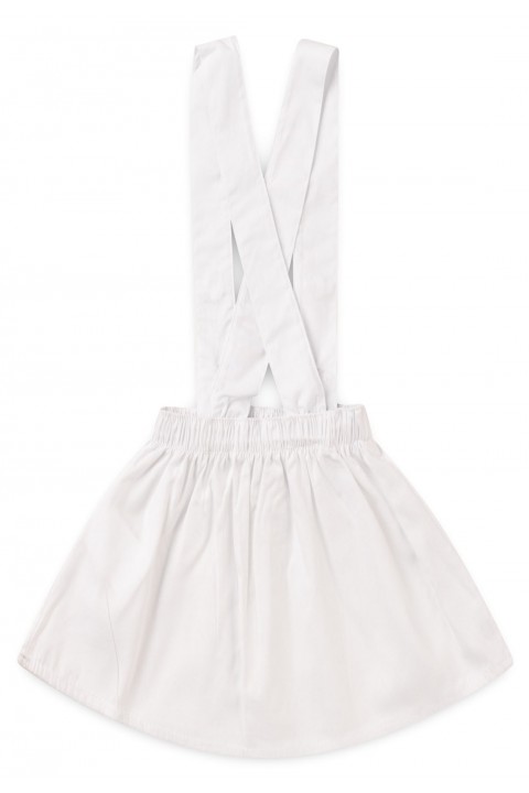 Salopete Tricoline - Branco - Ame Kids