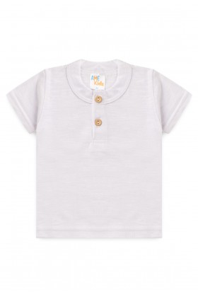 Camiseta Criança - Branco - Ame Kids