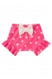 Conjunto Body Alcinha Canelado Curto Menina - Rosa Barbie - Ame Kids