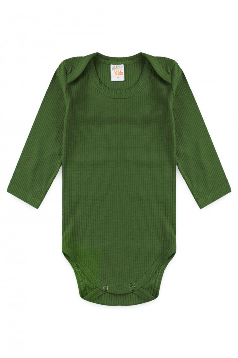 Conjunto Canelado Light Longo - Verde Cipreste - Ame Kids