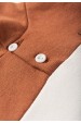 Conjunto Casaco e Calça Moletom - Tricolor Marrom - Ame Kids