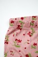 Conjunto Canelado Light Longo - Floral Pêssego - Ame Kids
