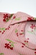 Conjunto Canelado Light Longo - Floral Pêssego - Ame Kids