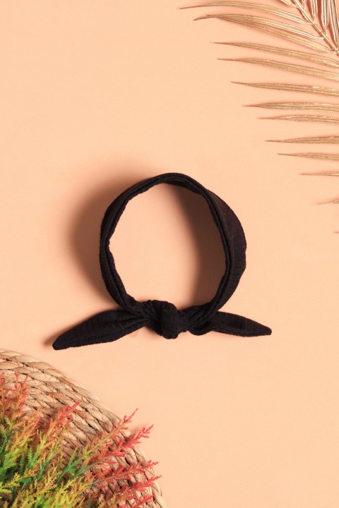 Faixinha de Cabelo - Preto - Ame Kids