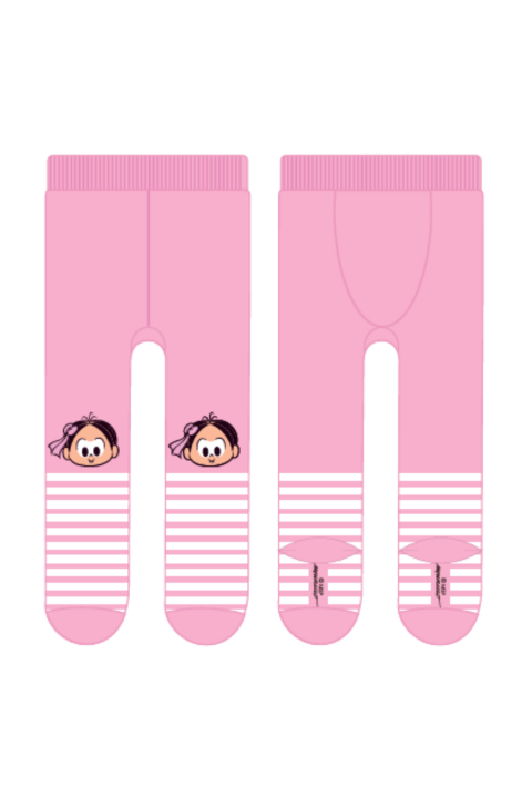 Meia-Calça Infantil - Cia da Meia Turma da Mônica - Mônica