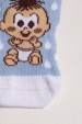 Kit 3 Pares Meia Soquete Infantil - Cia da Meia Turma da Mônica - Cascão e Chovinista Baby