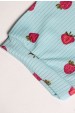 Conjunto Canelado Light Curto - Moranguinho Azul Bebê - Ame Kids
