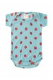 Conjunto Canelado Light Curto - Moranguinho Azul Bebê - Ame Kids