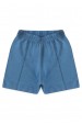 Conjunto de Blusa e Shorts Meia Malha Menino - Azul - Ame Kids