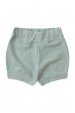 Conjunto Blusa com Botões e Shorts Canelado Menina - Verde Jade - Ame Kids