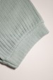 Conjunto Blusa com Botões e Shorts Canelado Menina - Verde Jade - Ame Kids