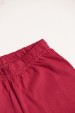 Conjunto de Blusa e Shorts Meia Malha Menino - Vermelho - Ame Kids