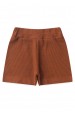 Conjunto de Blusa e Shorts Moscou Menino - Botões Avelã - Ame Kids