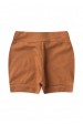 Conjunto Body Canelado Curto Menino - Xadrez Avelã - Ame Kids