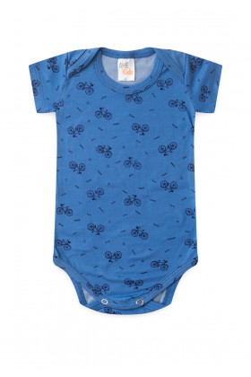 Conjunto Suede Curto Estampado - Azul Celeste - Ame Kids