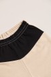 Conjunto de Blusa e Shorts Meia Malha Menino - Preto e Areia -  Ame Kids