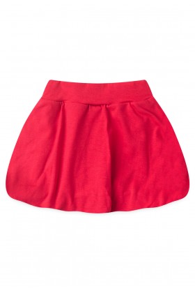 Saia Balonê Cotton - Vermelho - Ame Kids