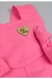 Jardineira Longa Moletinho - Pink - Ame Kids