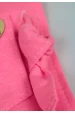 Jardineira Longa Moletinho - Pink - Ame Kids