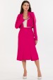 Blazer Curto de Alfaiataria Feminina Ines - Rosa Fucsia - Tlic Rio