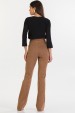 Calça Flare de Alfaiataria Feminina Sandy - Imbuia - Tlic Rio