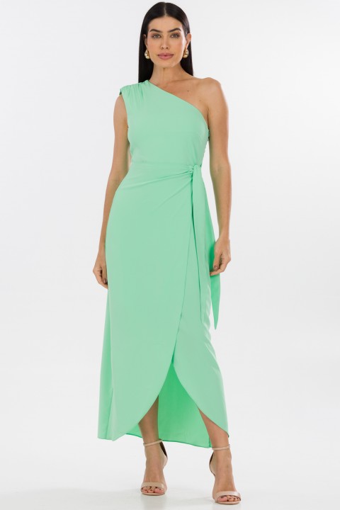 Vestido Midi de Alfaiataria Feminina Callie - Verde Wasabi - Tlic Rio