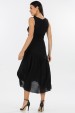 Vestido Midi de Alfaiataria Feminina Elsa - Preto - Tlic Rio
