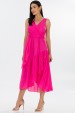 Vestido Midi de Alfaiataria Feminina Elsa - Rosa Ortiz - Tlic Rio