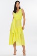 Vestido Midi de Alfaiataria Feminina Elsa - Lima Infleuncer - Tlic Rio