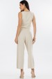 Calça Pantacourt de Alfaiataria Feminina Nikita - Natural - Tlic Rio