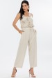 Calça Pantacourt de Alfaiataria Feminina Nikita - Natural - Tlic Rio
