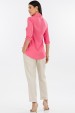 Camisa Manga 3/4 de Alfaiataria Feminina Antoniete - Rosa - Tlic Rio