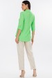 Camisa Manga 3/4 de Alfaiataria Feminina Antoniete - Verde - Tlic Rio