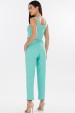 Calça Reta de Alfaiataria Feminina Rebeca - Verde Aquatic Green - Tlic Rio