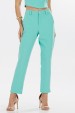 Calça Reta de Alfaiataria Feminina Rebeca - Verde Aquatic Green - Tlic Rio