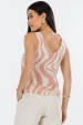 Blusa Regata de Alfaiataria Feminina Ana Julia - Line Terra - Tlic Rio
