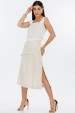 Blusa Regata de Alfaiataria Feminina Nelly - Off White - Tlic Rio