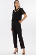 Blusa de Alfaiataria Feminina Astrid - Preto - Tlic Rio