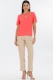 Blusa de Alfaiataria Feminina Astrid - Love Coral - Tlic Rio
