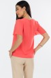 Blusa de Alfaiataria Feminina Astrid - Love Coral - Tlic Rio