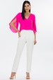 Blusa Manga Aberta de Alfaiataria Feminina Luisa - Pink - Tlic Rio