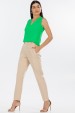 Blusa Regata Alça Larga de Alfaiataria Feminina Joanna - Verde - Tlic Rio